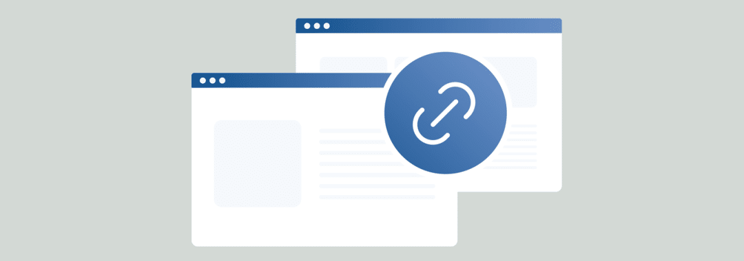 Link Building, backlinks for SEO - Search Engine Optimization concept illustration